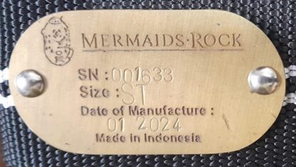 Commercial Diving Harness Serial Number Tag