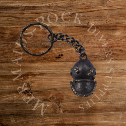 MKV Helmet Brass Key Chain