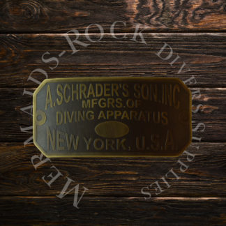 Schrader's Son Brass Belt Buckle